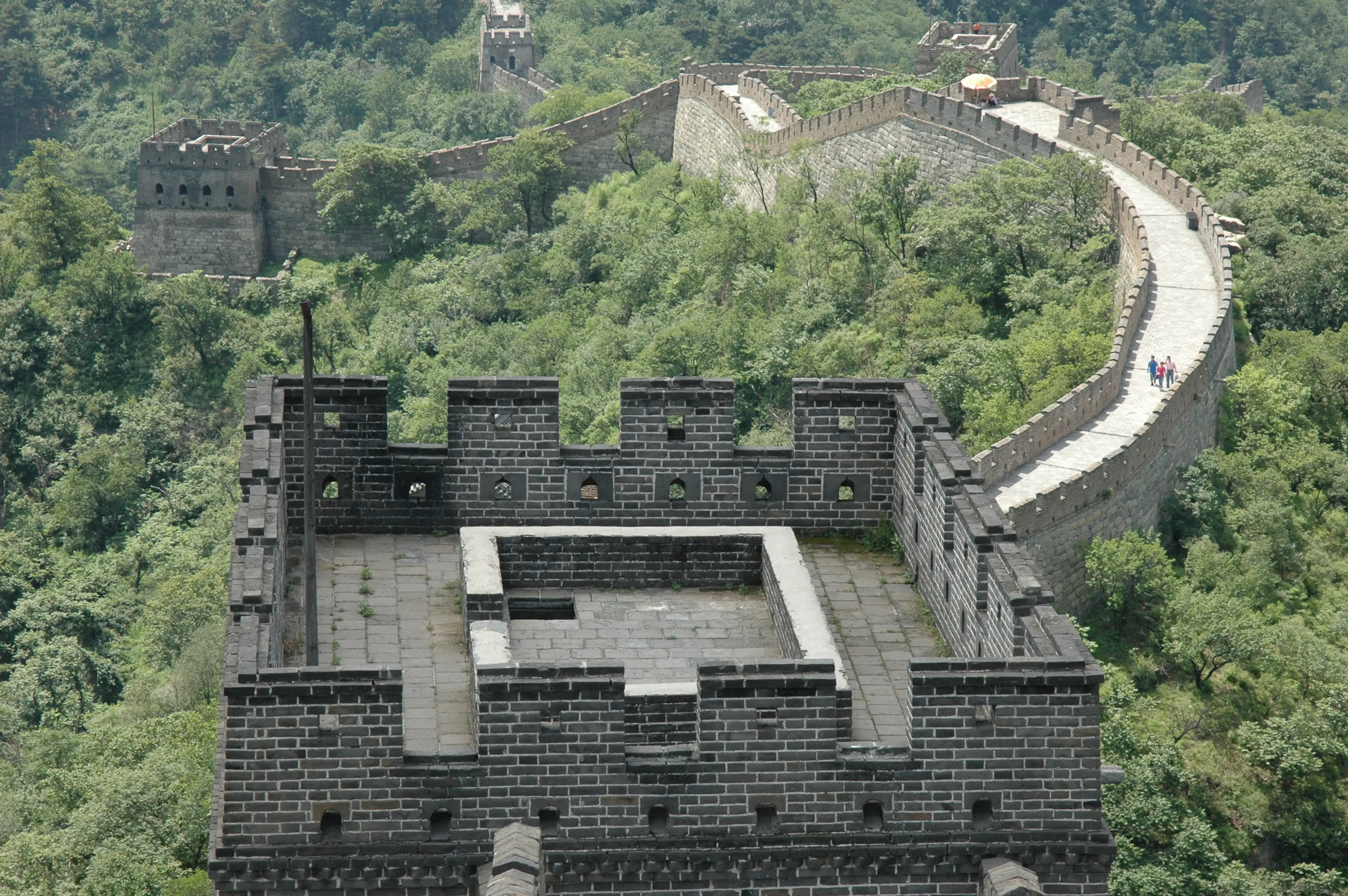 Great Wall at Mutianyu, landscape (2)