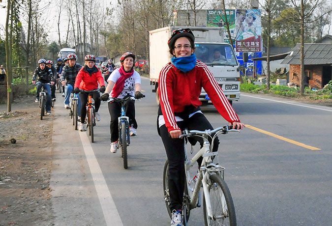 10 Days Cycling around Chengdu City